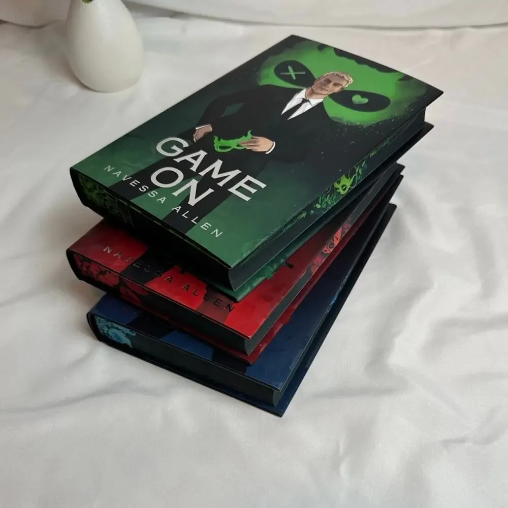 Lights Out Caught Up Game On Navessa Allen FairyLoot SE Hardcover 3 Book Set